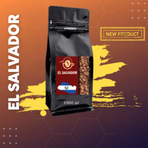 El Salvador kahvesi 1 kg çekirdek orta-koyu kavrum Çukurovam Kahve